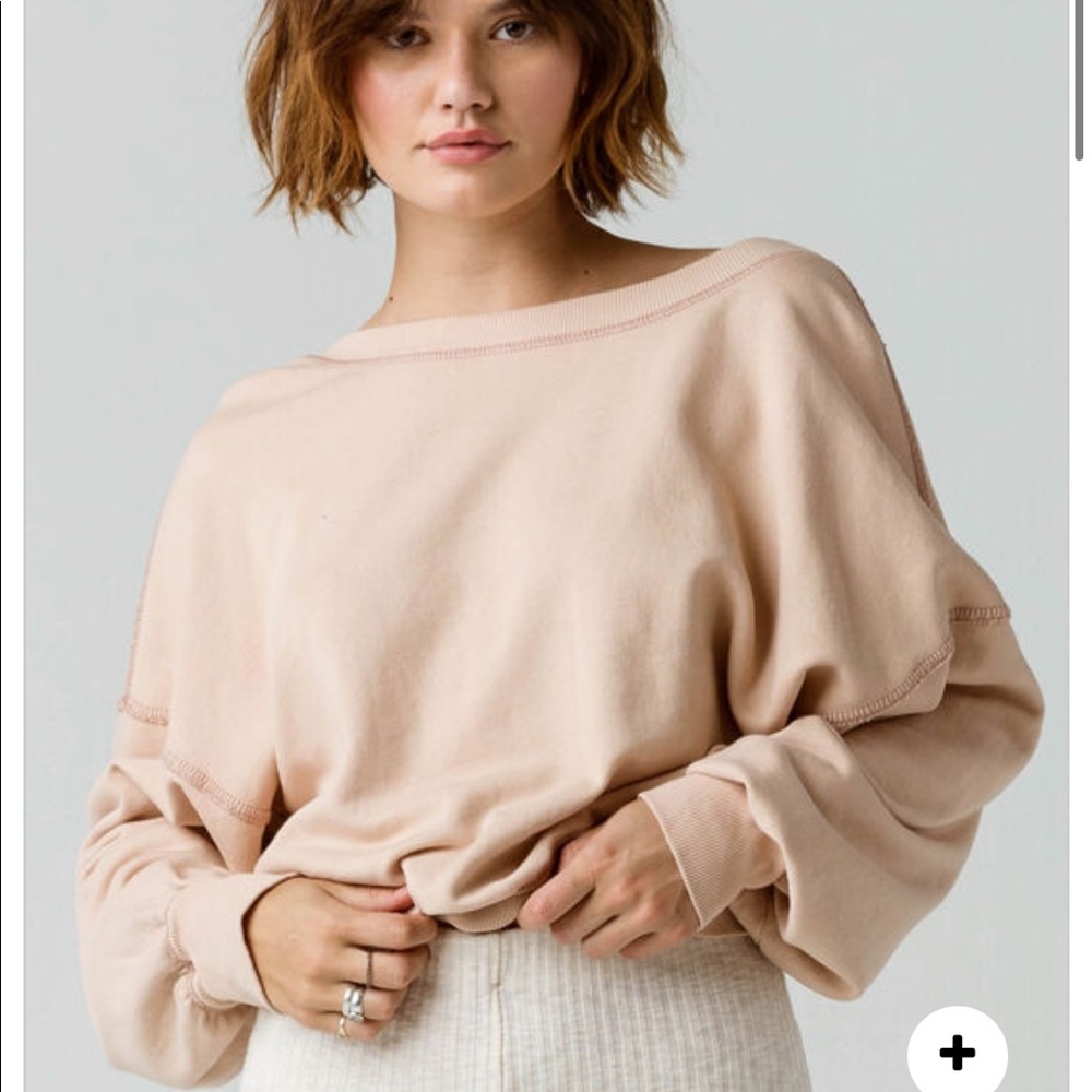 Free People Take Me Back Sweatshirt